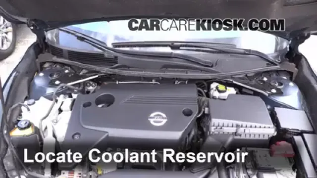 2014 Nissan Altima S 2.5L 4 Cyl. Antigel (Liquide de Refroidissement) Réparer les Fuites